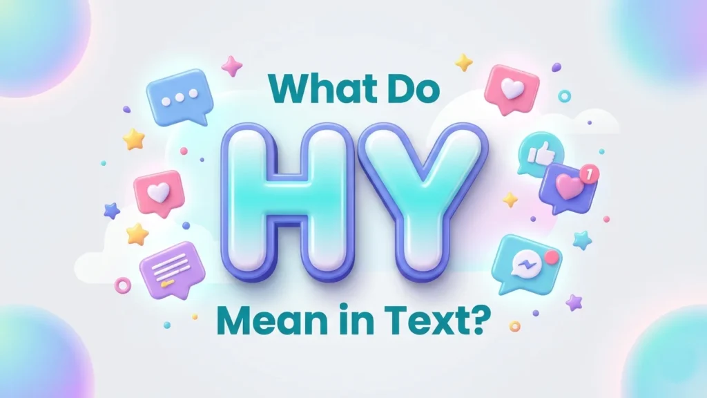 What Do HY Mean in Text? Real Meaning Explained Simply