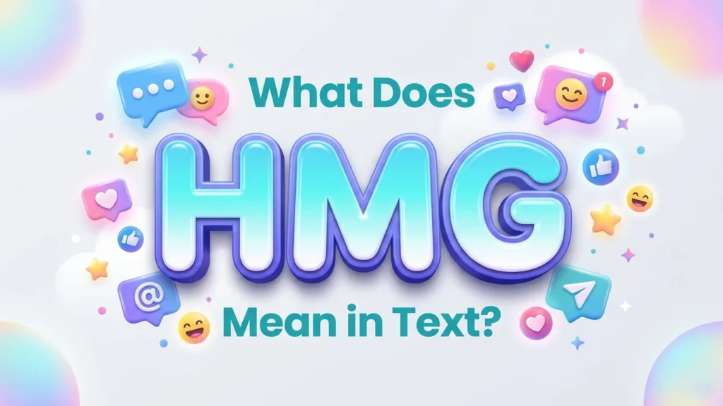 what does hmg mean in text