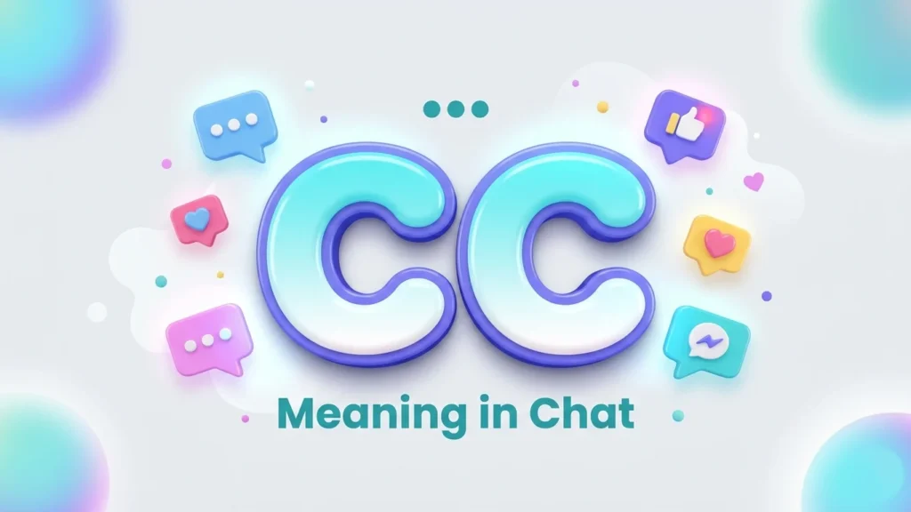 cc meaning in chat