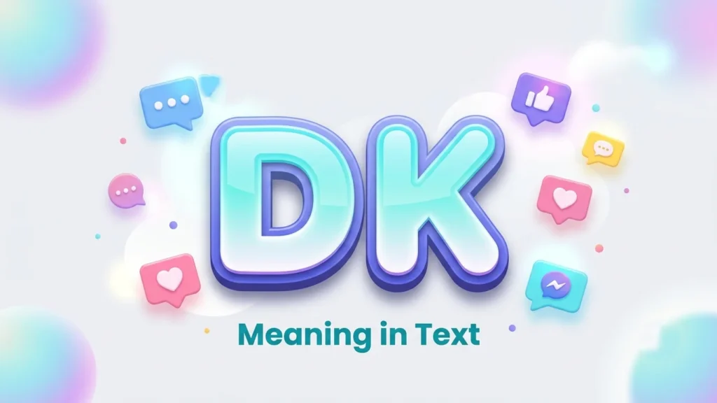DK Meaning in Text: Complete Guide to Its Uses