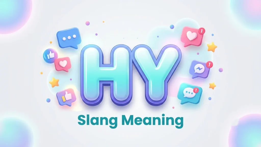 hy slang meaning