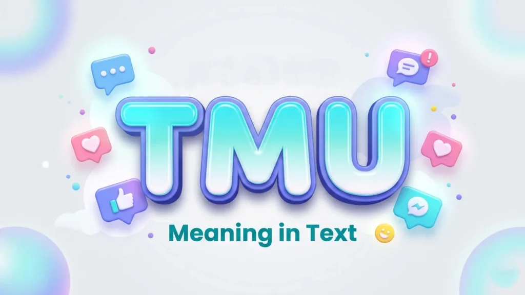 tmu meaning in text
