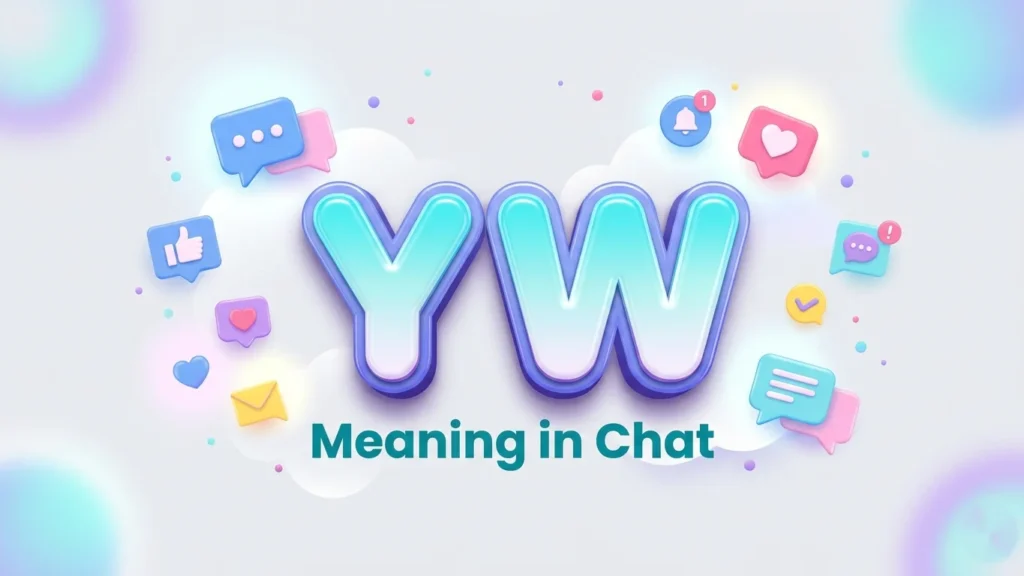 yw meaning in chat
