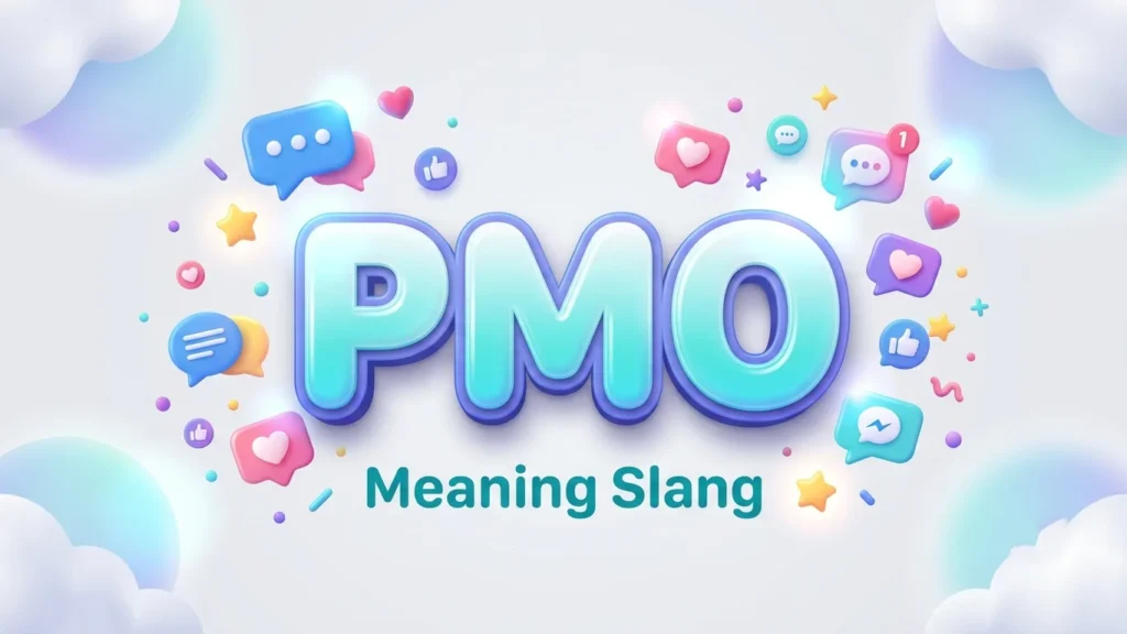 pmo meaning slang